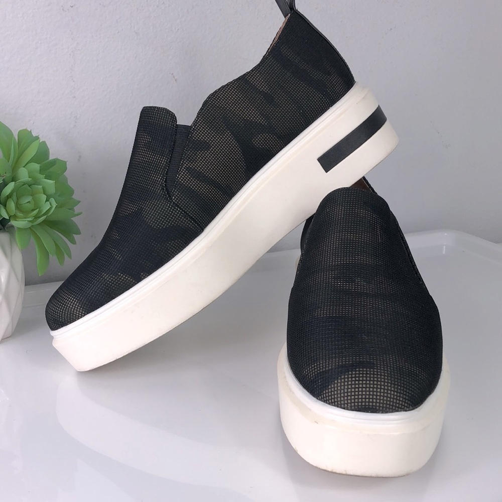 Paolo Linea Kai Platform Sneaker Dark Camo Slip On 6.5 - Picture 2 of 16